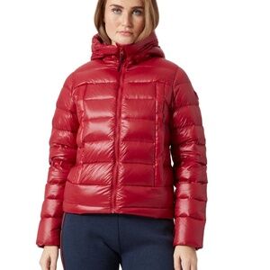 NWOT Helly Hansen RWB Down Jacket - Women's. Size Large